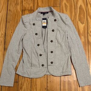 NWT Tommy Hilfiger Women's Striped Blazer